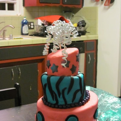 My First Topsy Turvey Cake