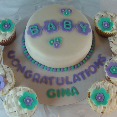 Cake Covered In Modling Chocolate