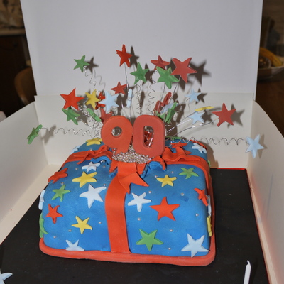 90Th Birthday Cake