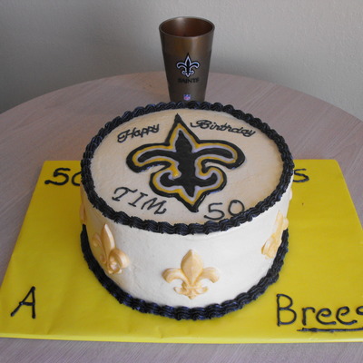 Saints Cake