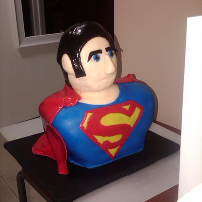 Superman Cake