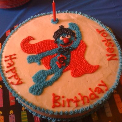 Super Grover Cake