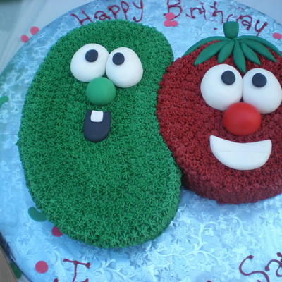 Veggietales Cake