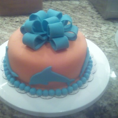 Miami Dolphins Cake