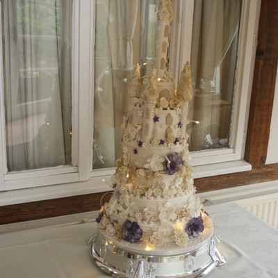 Fairy Tale Castle Wedding Cake