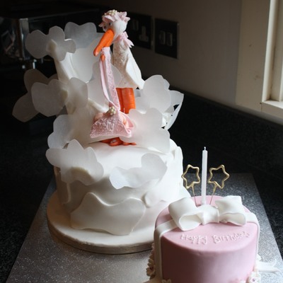 Stork Cake!