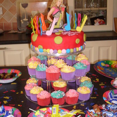 Hannah Montana Style Cake