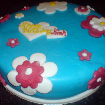 My Beautiful Girls Birthday Cake