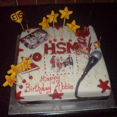 Hsm Themed Cake
