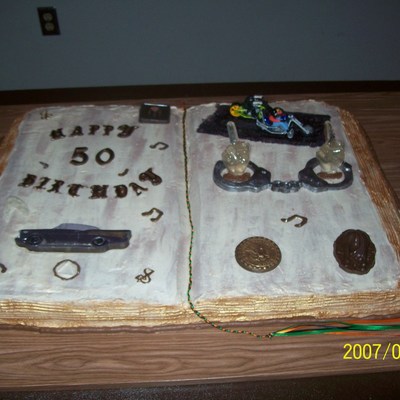 50Th Birthday Party Cake