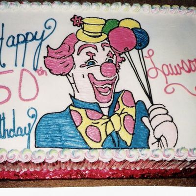 50Th Birthday Clown