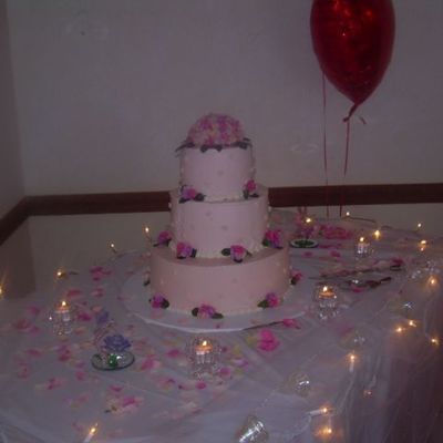 1St Wedding Cake After 10 Yrs Of Making One....