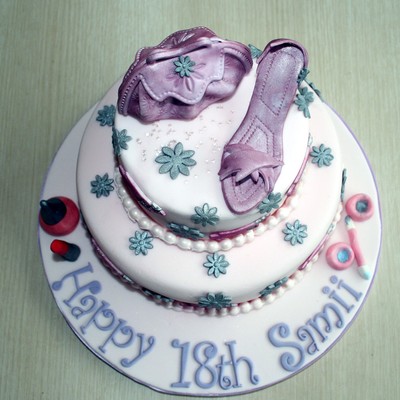 Bag And Shoe Cake