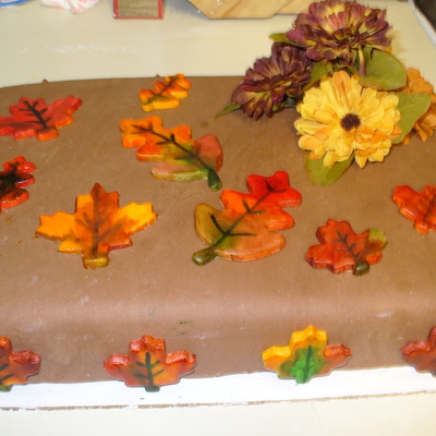 Fall Themed Cake