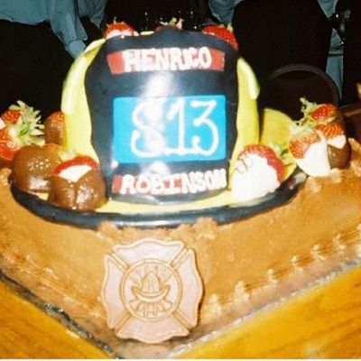 Ff Helment Grooms Cake