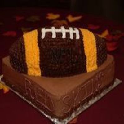 Redskins Football Grooms Cake