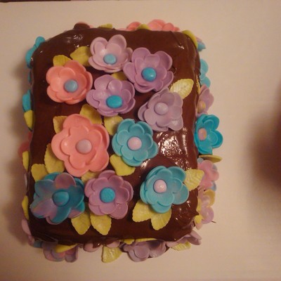 Flower Ganache Cake