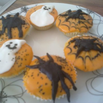 Halloween Cup Cakes