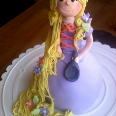 Rapunzel Cake Topper