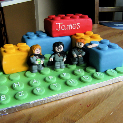 Harry Potter Lego Cake