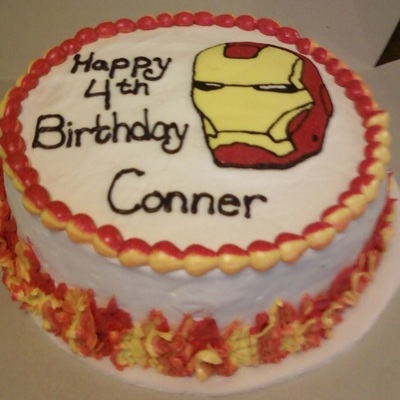Iron Man Cake