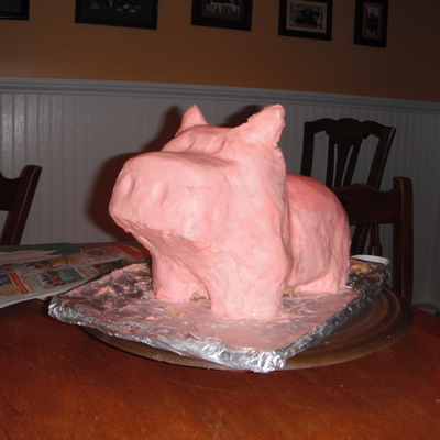 Piggy Bank Cake
