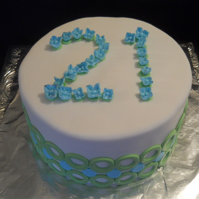 21St Birthday Cake