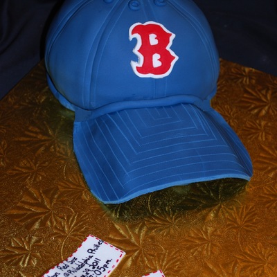 Baseball Cap Cake