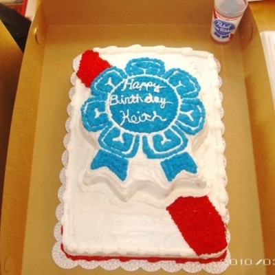 Pabst Blue Ribbon Birthday!