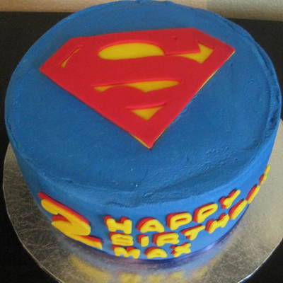 Superman Cake