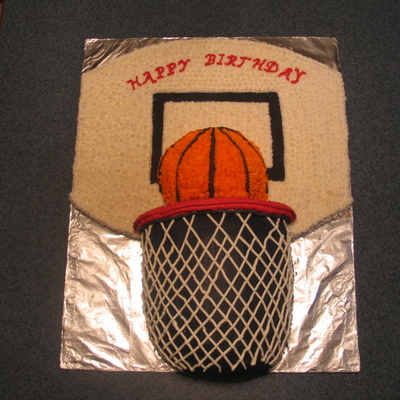 Basketball Birthday Cake