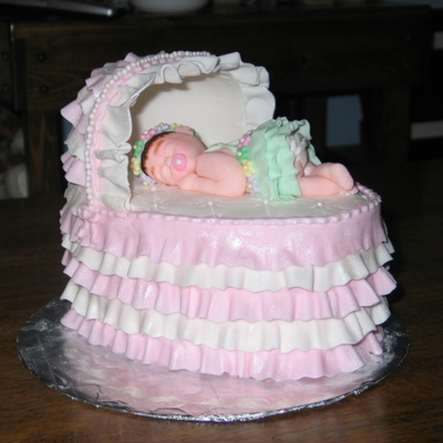 Bassinet Baby Cake