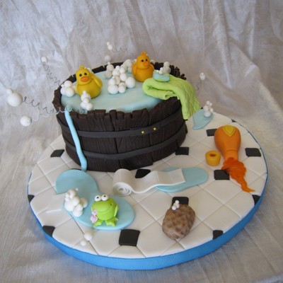 Duck Barrel Cake