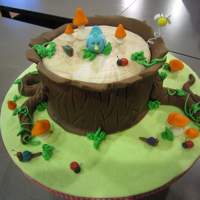 Tree Stump Cake Class