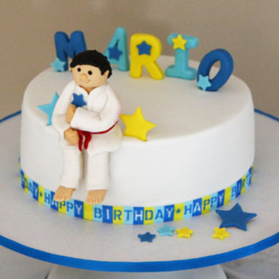 Taekwondo Birthday Cake