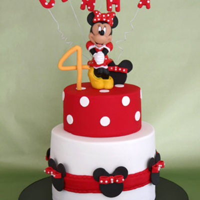 Minnie Mouse Birthday Cake