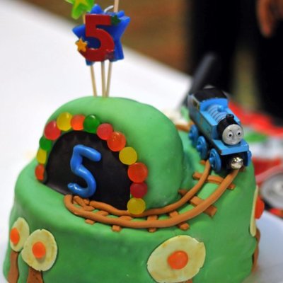 Thomas The Train Birthday Cake