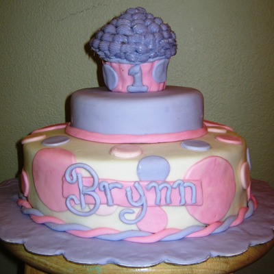 Pink & Purple Polka Dots