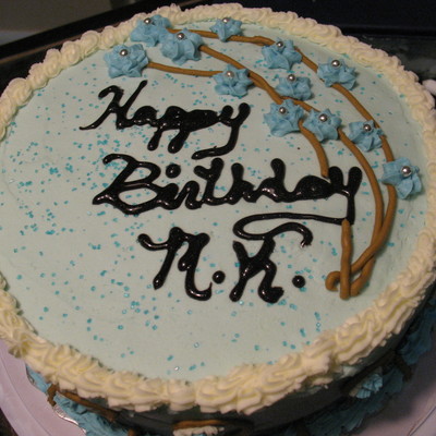 Mk's 13Th Birthday Family Cake