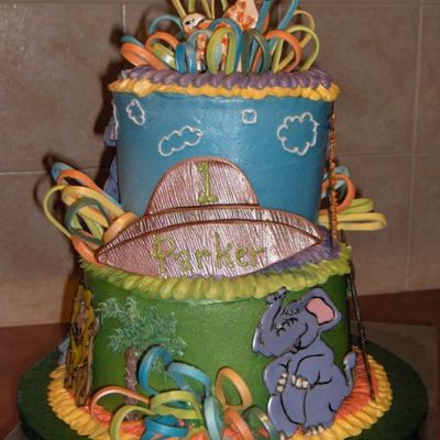 First Birthday Safari Themed