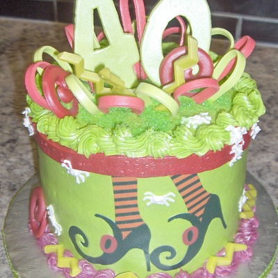 40Th Birthday Custom Invitation