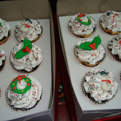 Christmas Cupcakes