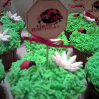 Ladybug Cupcakes