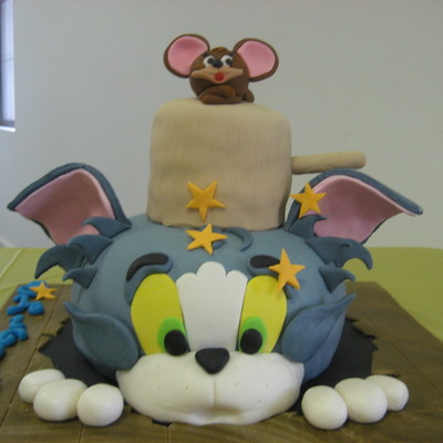 Tom And Jerry Cake