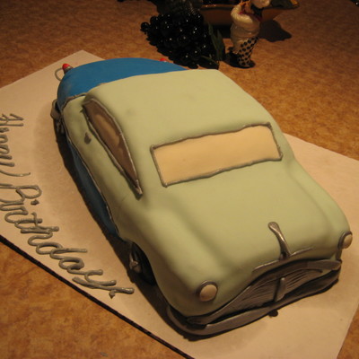 1956 Ford Car Cake