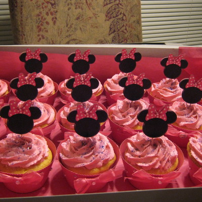 Minnie Mouse Cupcakes
