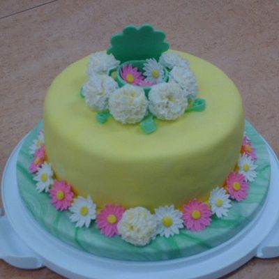 Gum Paste&fondant Class Final Cake