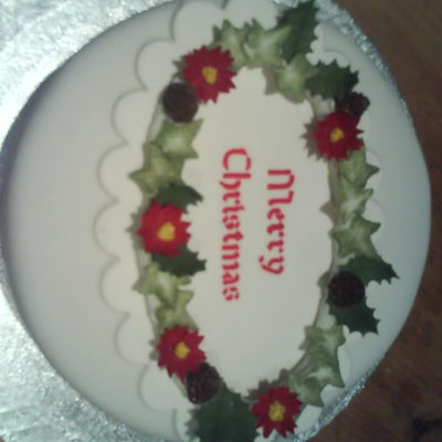 Christmas Display Cake