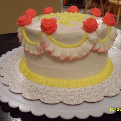 Mom's 57Th Birthday Cake