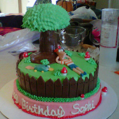 Phineas And Ferb Cake